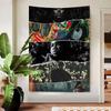 Rod Wave Singer Anime Chart Tapestry Bohemian Wall Tapestries Mandala Wall Art Decor