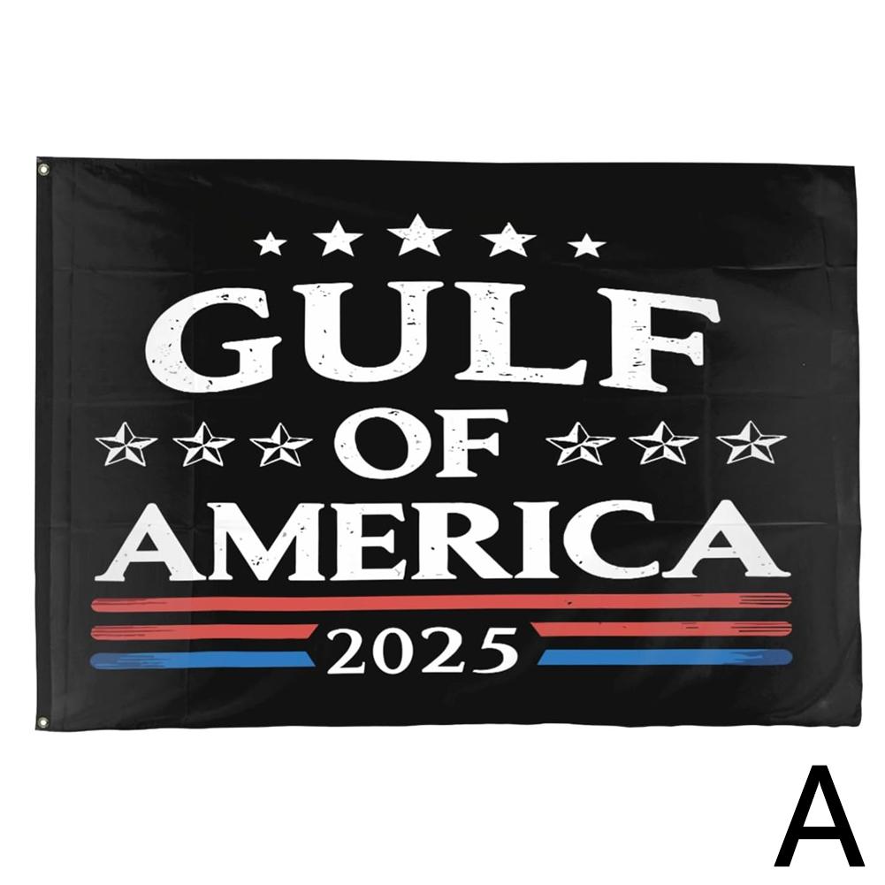

Флаг 90x150 см Президент 2025 Флаг Залива Америки Садовое украшение Садовые флаги Баннер Interio I1M3 A-1pcs