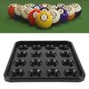 Black Pool Ball Tray 16 Holes Billiard Storage Tray Billiard Ball Plate  Pub Use