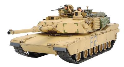 Tamiya 1/35 Military Miniature Series No. 269 U.S. Army M1A2 Abrams Tank, Iraq War Version, Plastic Model, 35269