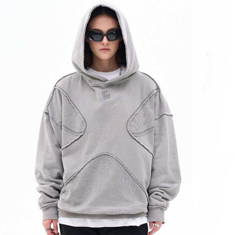 ZYLLO Reverse Design Process Solid Color Hoodie
