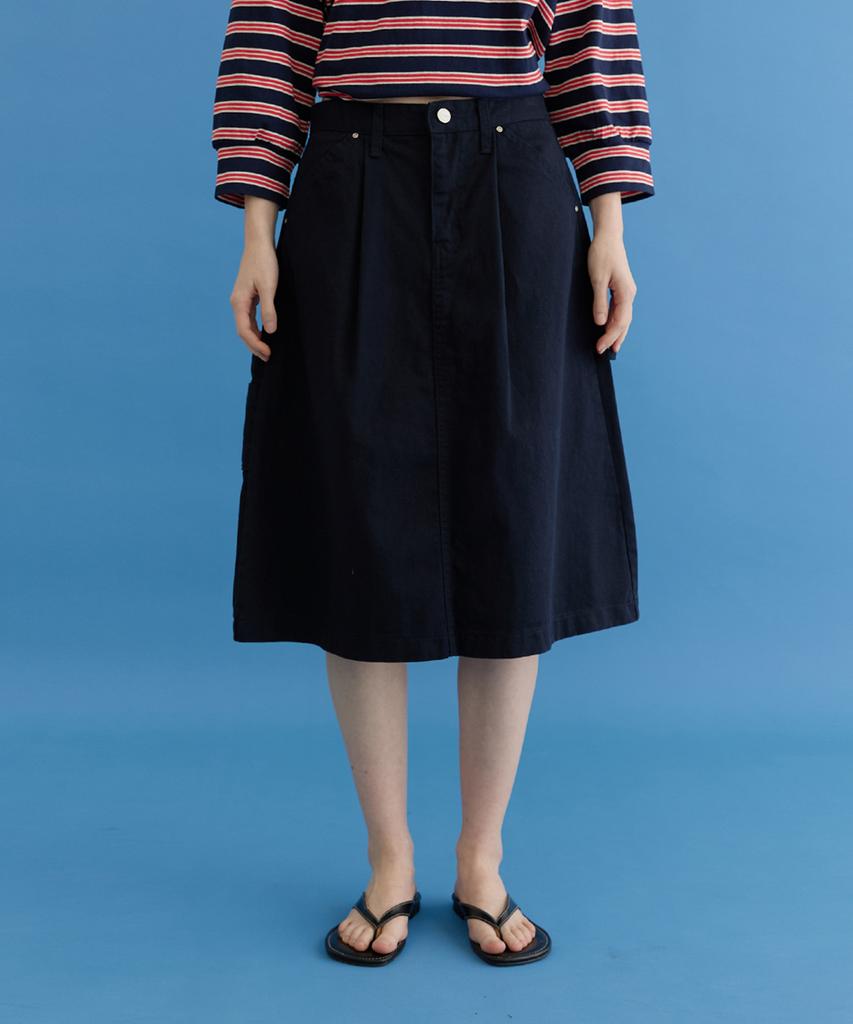 Pandora Fit Carpenter Skirt (Navy)