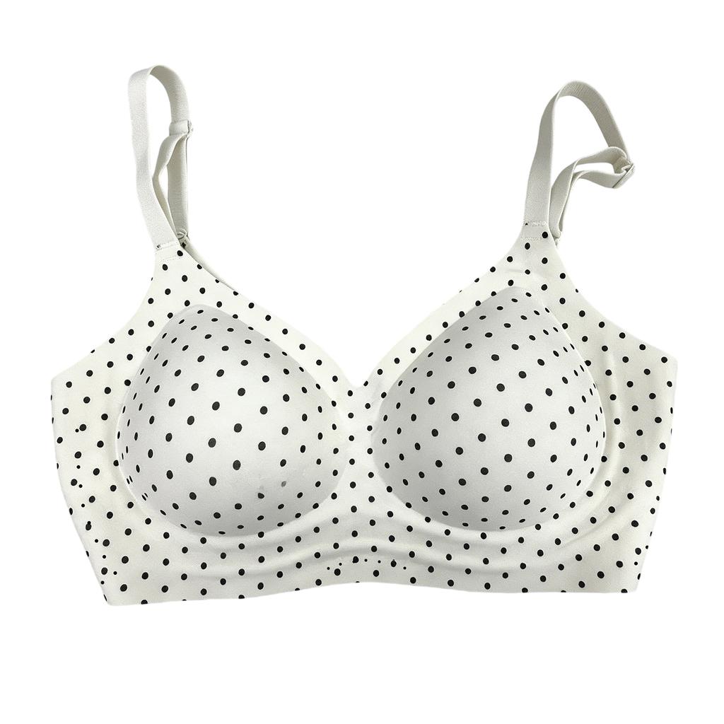 Zeriluna Breathable, seamless, wire-free support bra Push-up fixed cup seamless comfortable underwear