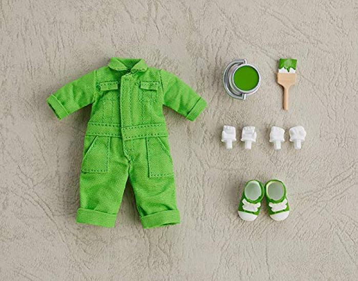 Nendoroid Doll Outfit Set Yellow [Colorful Jumpsuit Green]