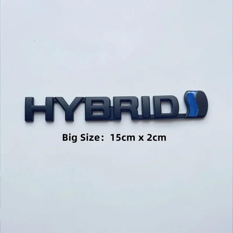 Autocolante Embleme Insigne Metalice 3D HIBRID Aripă Laterală Portbagaj Spate Pentru Toyota Prius Camry Crown Auris Rav4s TRD