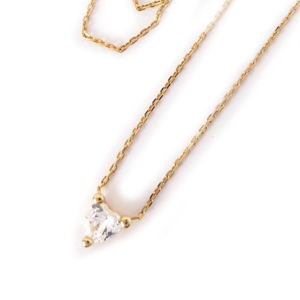 Altesse [K4524] - White Gold Plated 'Love' Necklace