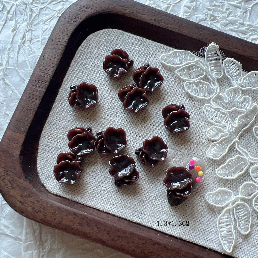 Mushroom-Shaped Cartoon Nail Resin Ornaments RC346
