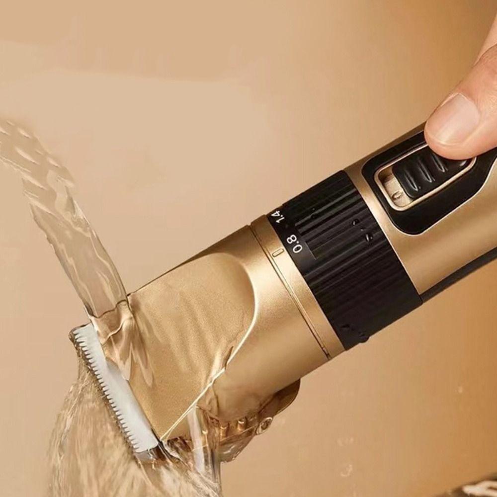 Low Noise Hair Trimmer USB Fast Charge USB Rechargeable Shaver  Beard Trimming
