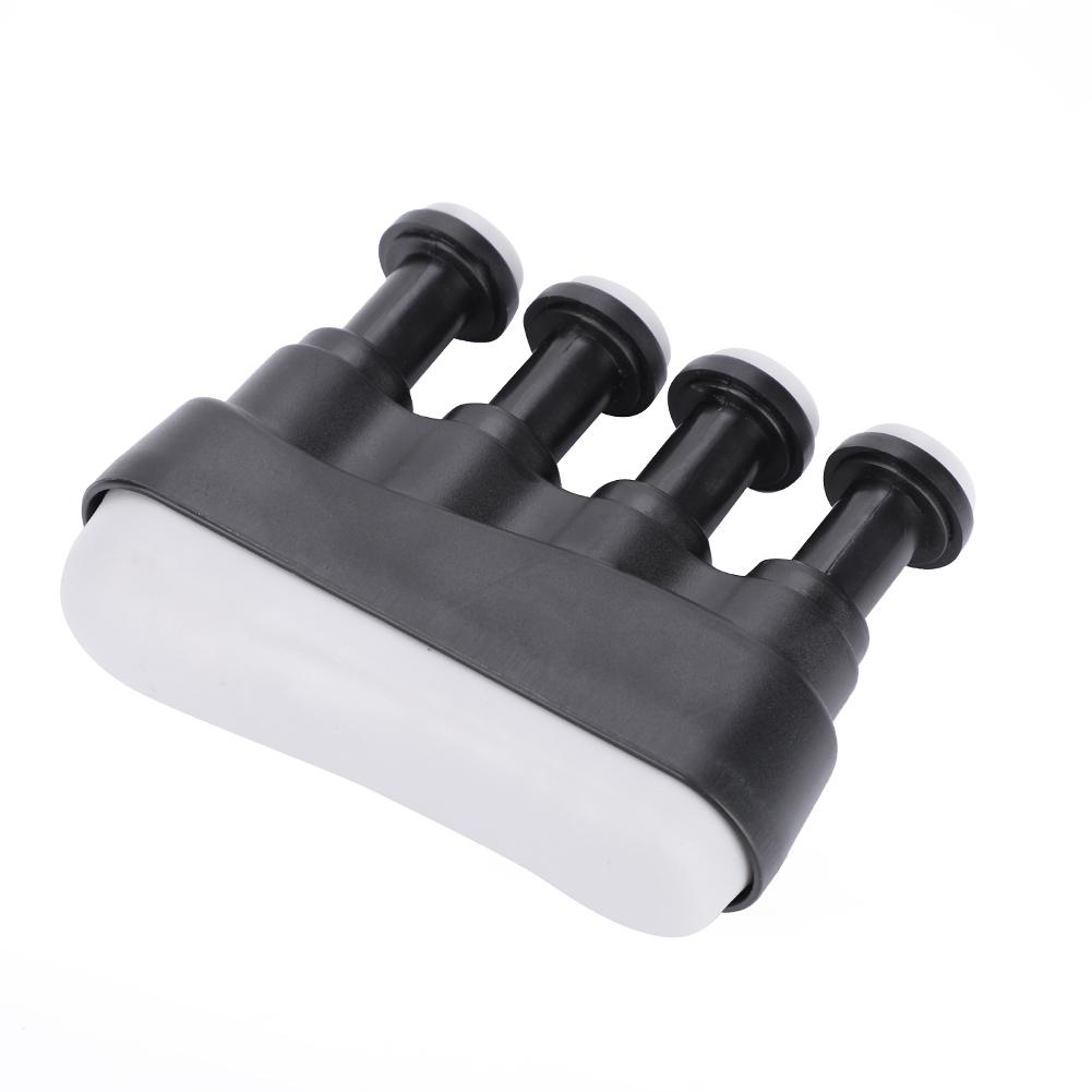 PUNK Hand Finger Exerciser Grip Training Strengthener for Guitar Bass Piano Player Black