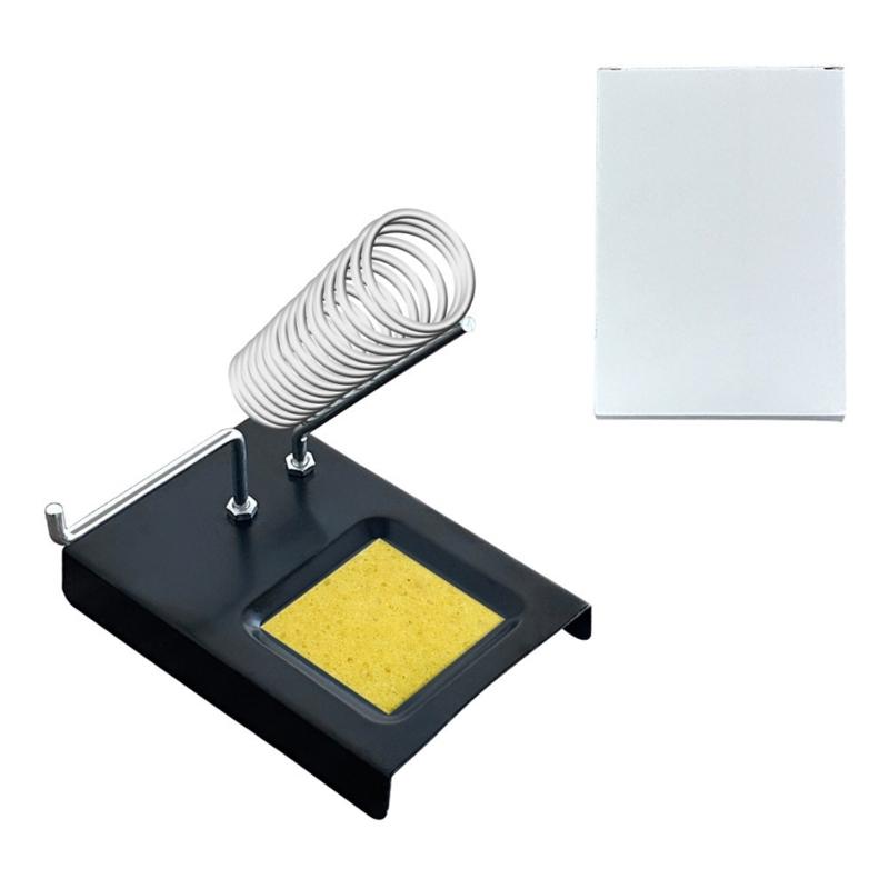 Universal Metal Soldering Iron Stand Suitable with Various Brands Lightweight Construction Holder for Convenient Storage