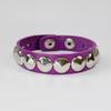 Fashion Punk Rivet Chain Bracelet Spike Leather Rock Style Metal Bracelet Wristbands Unisex Leather Bracelet