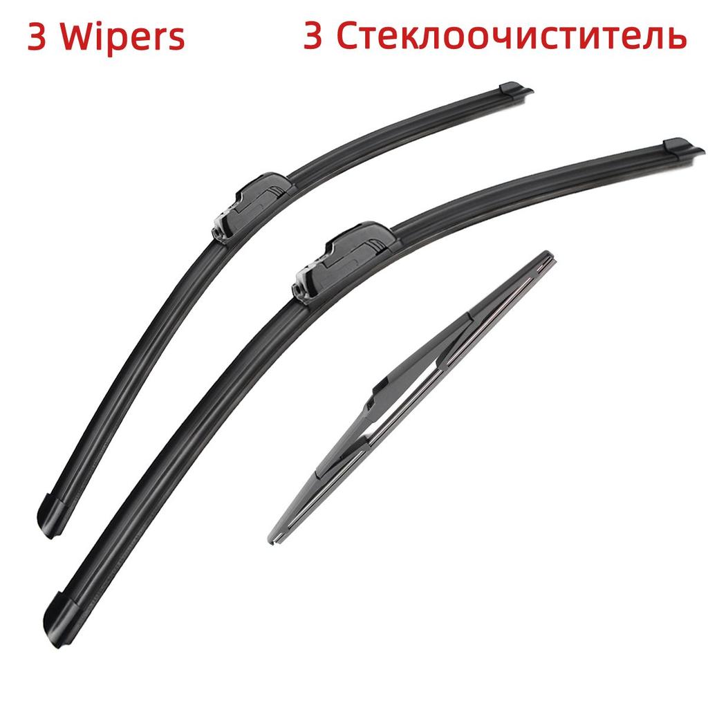 3PCS Wiper Blades For Mazda CX 5 CX-5 MK1 KE 2011-2017 24" 18" 14" Fit Front Windshield Windscreen Window Brushes Cutter Accessories