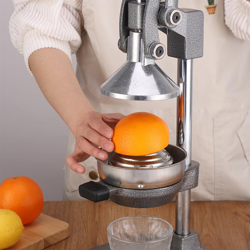 Cast Iron Manual Juicer for Home or Commercial Use – Orange, Pomegranate, Lemon, Watermelon Press
