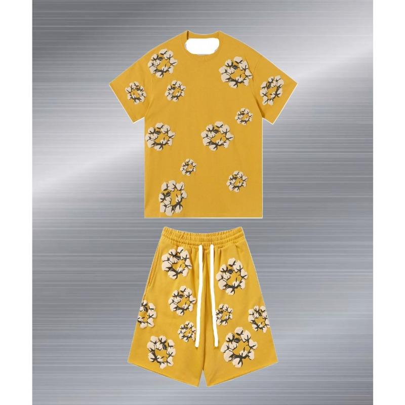 Summer New Men's Set Casual and Fashionable 3D Printed Outdoor Casual and Fashionable Comfortable Men's Set