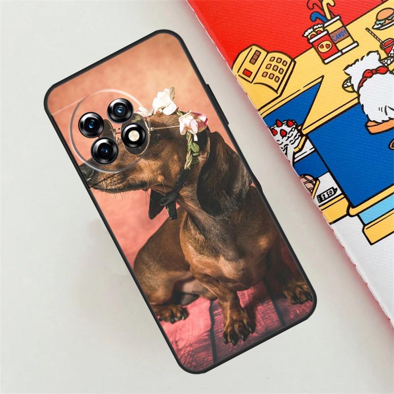 Teckel Dackel Dachshund Dog Case For OnePlus 10T 8T 12R 10R 9R 12 11 10 9 Pro Nord CE 4 2 Lite N10 N20 N30 Nord 3 Cover