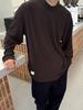 [CHANGE WELL] Men's 2024AW Fashion 9oz Autumn/Winter Clothing Big Silhouette Warm Autumn/Winter Clothing Double-Sided Brushed Fabric Thermal Insulatio