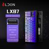 LDON LX87 Tri-Mode Wireless Mechanical Keyboard: Hot-Swappable RGB, Bluetooth & 2.4G, Customizable Gaming Keyboard.