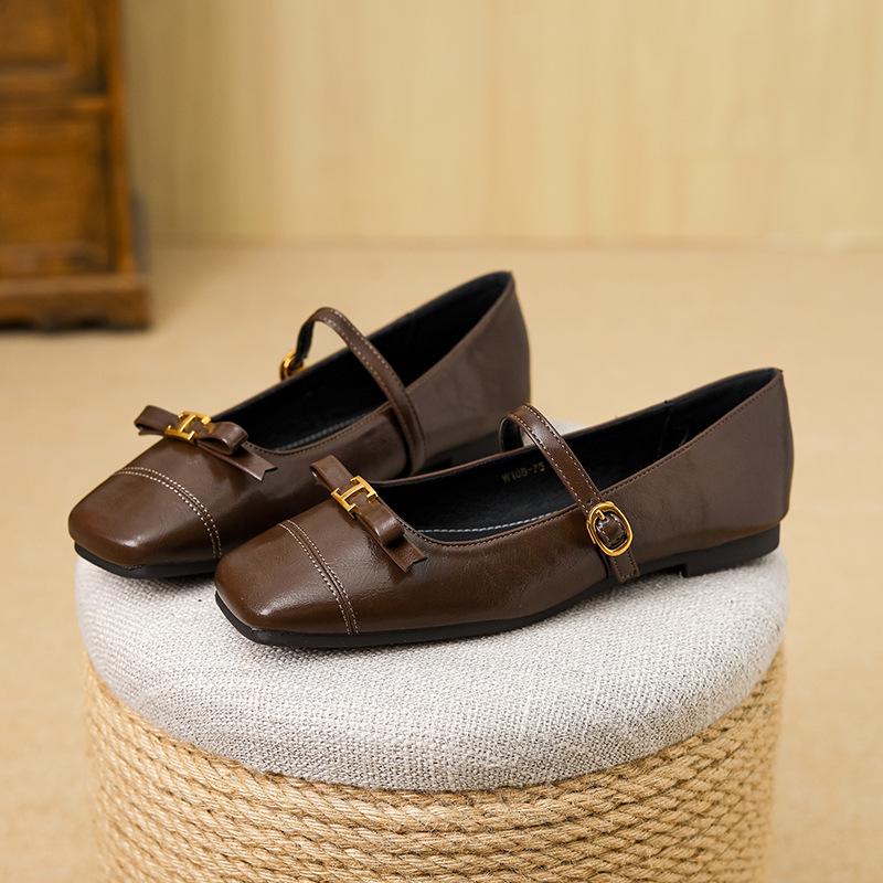 

Hui Liya Soft Sole Mary Janes Shallow Mouth Versatile Women s Shoes W108-75 Size 39 чорний