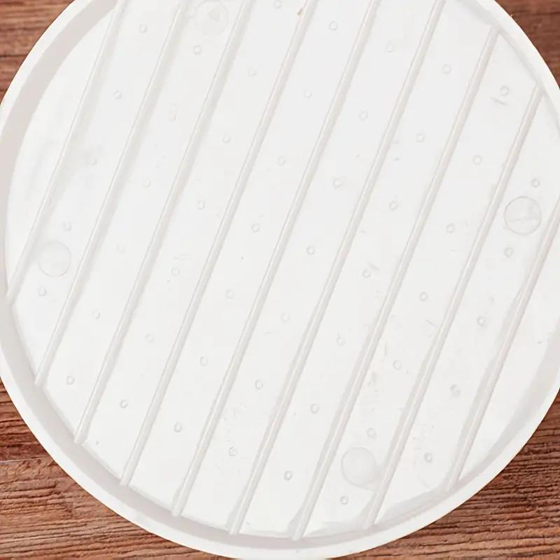 1 st Non-Stick Hamburgerpress Livsmedelsklassad Plast Hamburgarfärs Nötkött Grill Burgerpress Pattymakare Form Kök