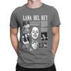 Vintage Honeymoon Lana Del Ray T-Shirts Men Funny Pure Cotton Tees O Neck Short Sleeve T Shirts Plus Size Tops