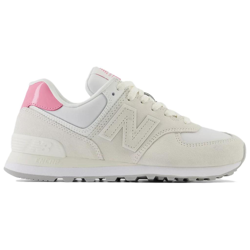 New Balance 574 Sea Salt Real Pink Women Sneakers Cream WL5742BA