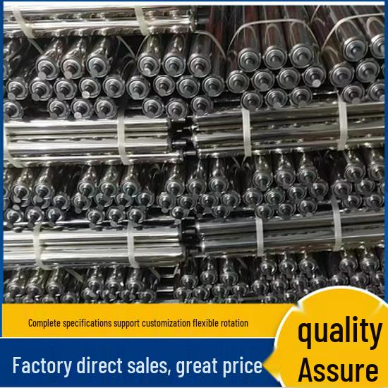 

Spot Wear-Resistant Stainless Steel Galvanized Idler Roller - Non-Powered Conveyor Sprocket Roller Shaft Wheel