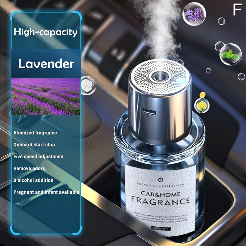 Car Mounted Fragrance Spray Fragrance Car Perfume Intelligent Large Humidifier Capacity Fragrance Machine Locomotive Fragra
