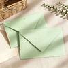 Premium Stationery for Literary Letters 10PCS Petal Art Envelopes, Real Floral Texture Design, Thick Paper Western Style Fresh Envelopes Thank