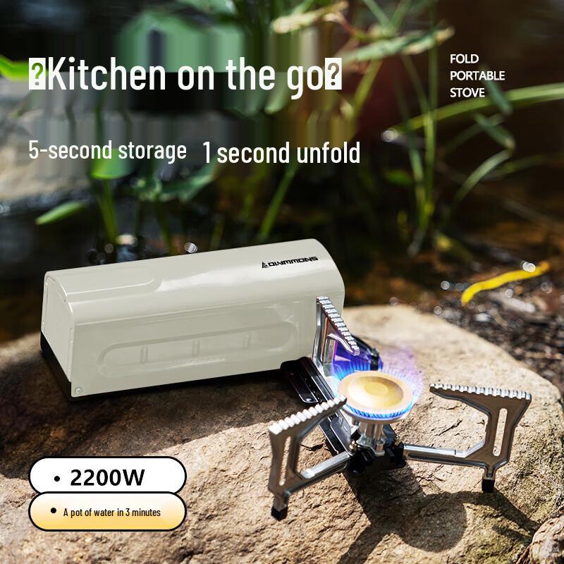 OLYMMONS Portable Folding Cassette Stove