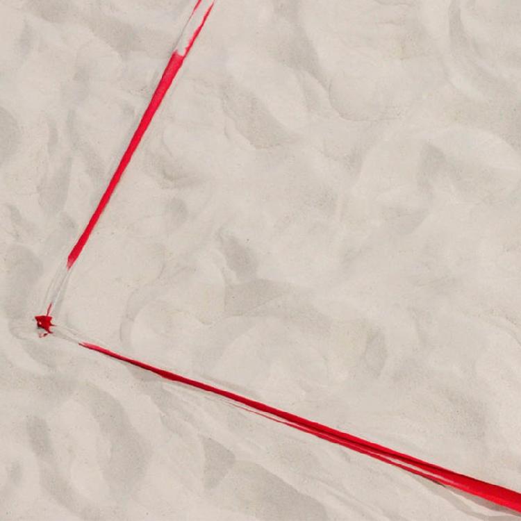 Completes Outdoor Volleyballs Courts Boundaries System Official Dimension Line Sand Anchors Included