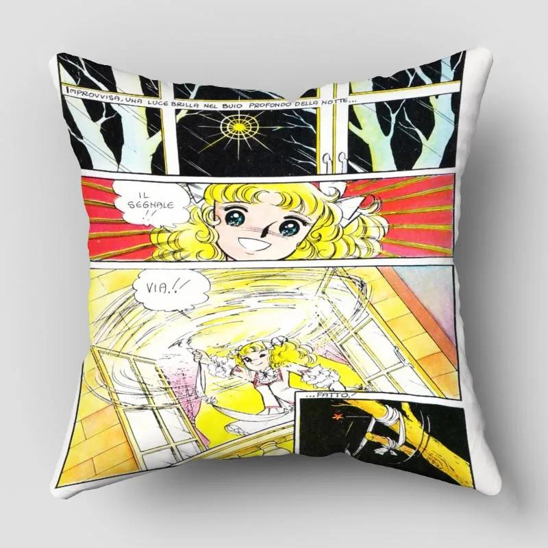 Candy Candy Kissenbezug Kissenbezug zum Anpassen Modernes Zuhause Dekokissenbezug für Wohnzimmer 45x45cm