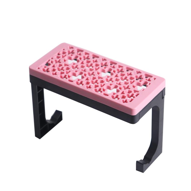 Support de séchage pour pinceaux de maquillage en silicone, étui de rangement pour set de maquillage, organisateur pour stylos à ongles et pinceaux de peinture, convient pour tous les diamètres de manche