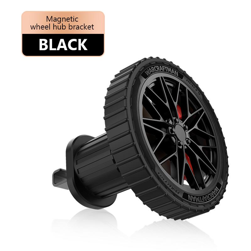 

Магнитный автомобильный держатель для телефона на вентиляционную решетку, автомобильная подставка для телефона для iPhone 15 14 13 ProMax Xiaomi Samsung, сильный магнитный держатель чёрный