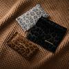 Auto Spring Close Eyeglasses Pouch Leopard Print Glasses Bag Vintage Glasses Case  Travel Daily Use