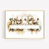 Jesus Sketch Canvas Posters Christian Bible Verse Shepherd Faith Prints Painting Decor Wall Art Poster Living Room Bedroom Decor