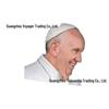 3D Funny Celebrity Rear Window Car Sticker: Queen Elizabeth & Pope Francis Illusion