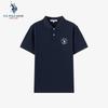 Pánské business casual polo tričko s krátkým rukávem