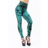 Women Stretchy Imitation Jeans Denim Leggings High Waist Skinny Pants