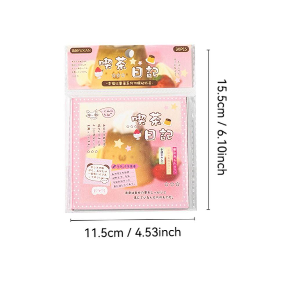 Happiness Notebook Series Sticker Book DIY Scrapbook Sticker Diary Sticker  Stationery Supplies