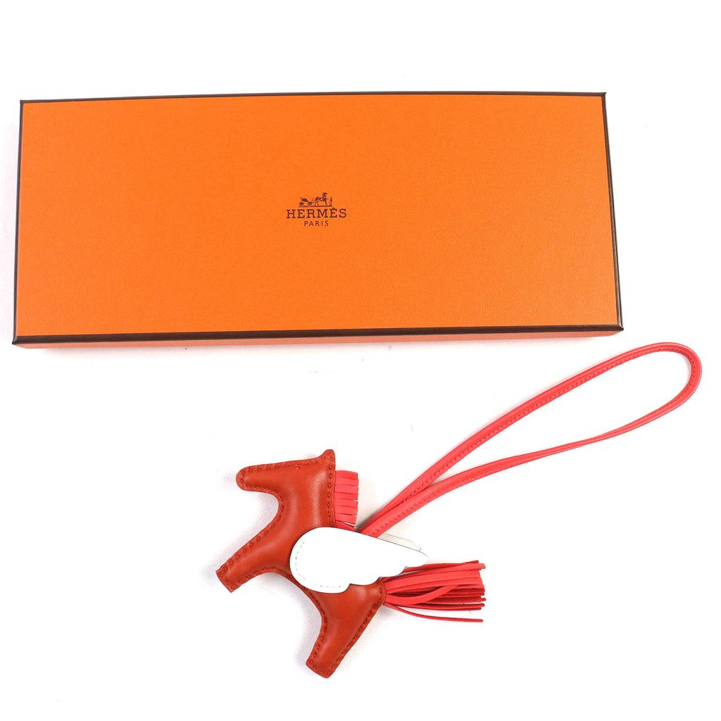 Pristine HERMES Bag charm Rodeo Charm Pegasus PM Anyo Miro Women Used