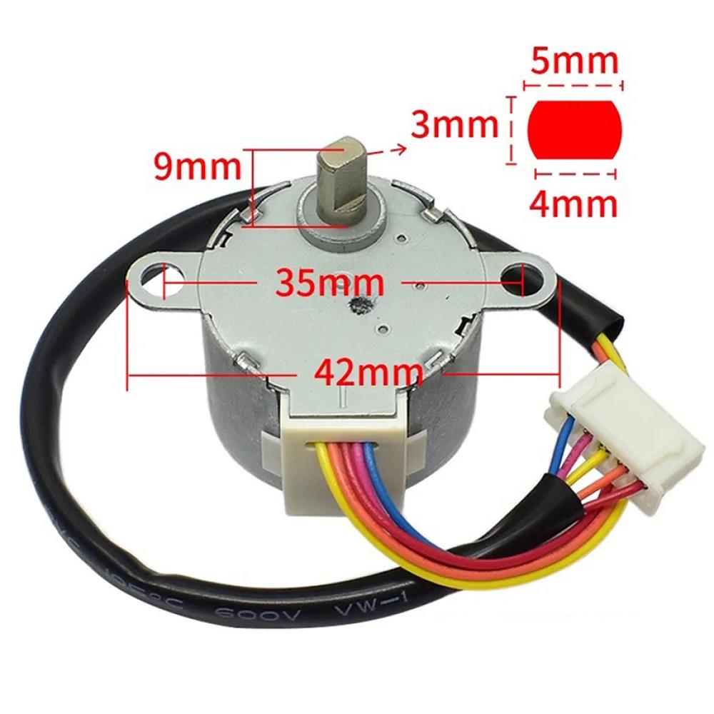 WZ-1pc 2P Air Conditioner Synchronized Motor 12VDC Swing Blade Stepping Motor 28BYJ48 Louver Motor for AUX Air Conditioner Parts