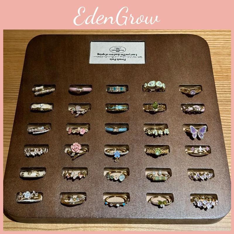 Flower Finger Butterfly Ring Women Hand Ornament Jewelry Fashion Gift Decoration