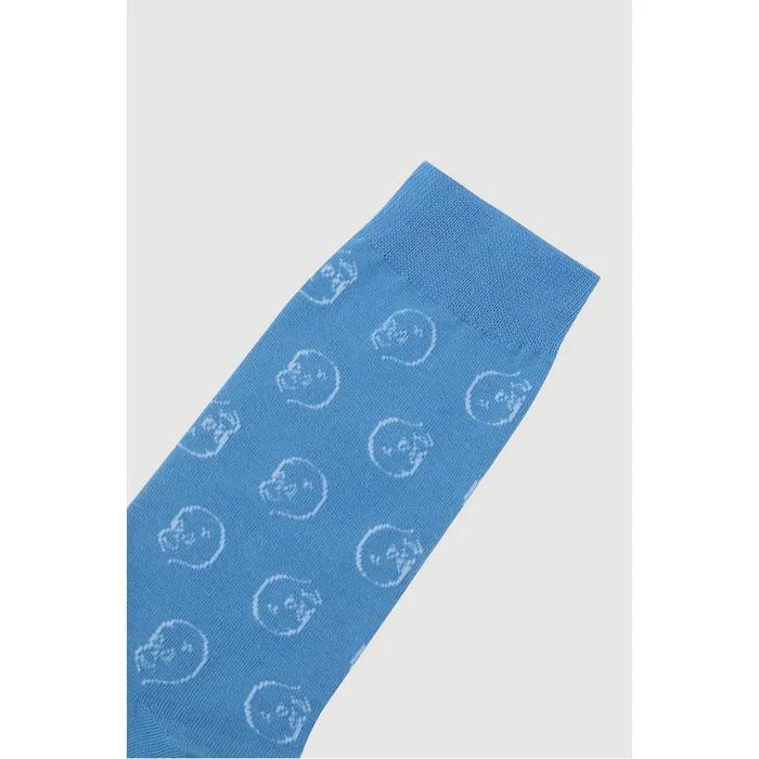 [CASPER X CHOUETTIES] Casper All-Over Socks (blue) 7ALAX26900BUX