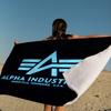 Alpha La Industries Cartoon Microfiber Printed Beach Towel Mountain Climbing Yoga Beach Swimming Running Absorbent Soft Towel