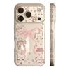 Transparent Rosa Pony Geeignet für Apple 17 Handyhülle Iphone16promax Modische Beliebte Handyhülle