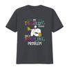 My Drinking Team Has A Bowling Problem T Shirt Vintage Washed Soft Stretched Stylish Slightly Versatile Unisex Graphic