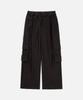 DRAW FIT Layered Cargo Pocket Corduroy Pants [Brown]