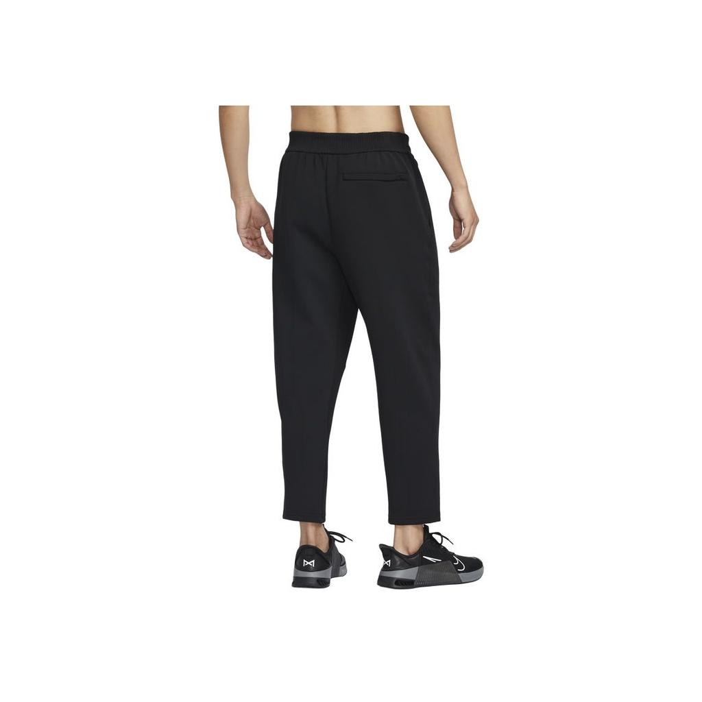 Nike Dri-Fit 24.7 Series Fashion Simple Lace-Up Quick-Dry Knitted Sports Pants Men Bottoms Black Dark-Smoke-Grey HQ6971010