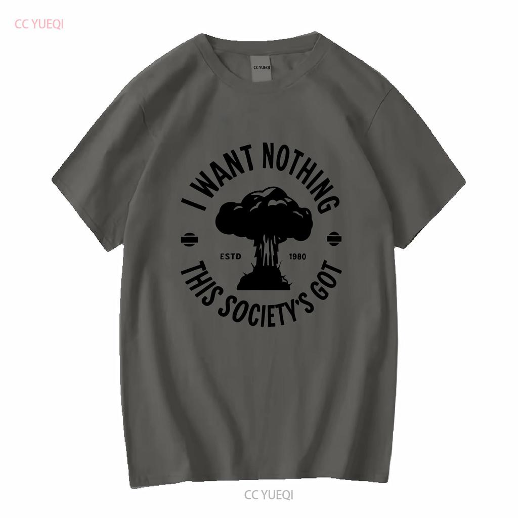 The Jam T Shirt I want Nothing Going Underground Paul Weller Punk Mod 70s 80s long or short sleeves vintage Washed fashion