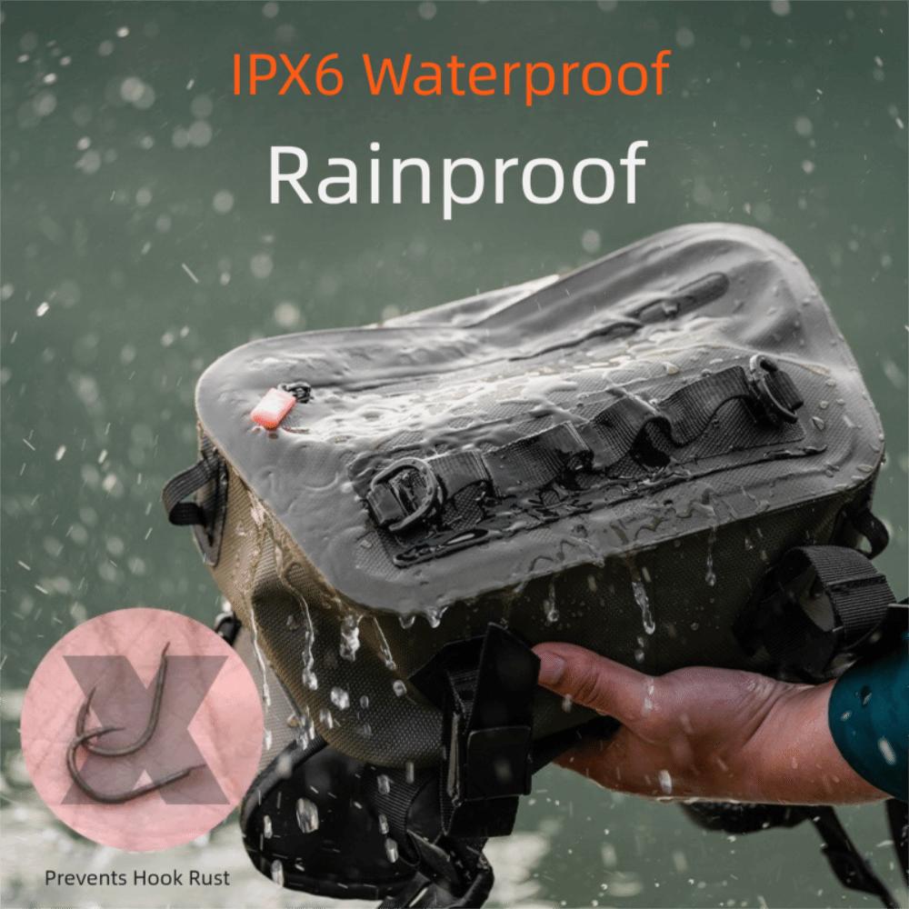 Capacity Fishing Tackle Bag Storage Accessories Fanny Pack Accessories Outdoor Waist Pack  Fishing